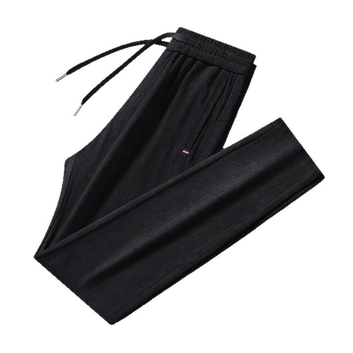Herren Bequeme Freizeithose mit verstellbarem Gummibund Echoarchiv