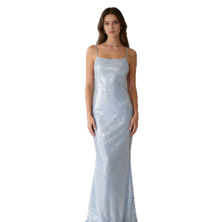 Damen Glamouröses Longtime Abendkleid mit Pailletten Echo Archiv