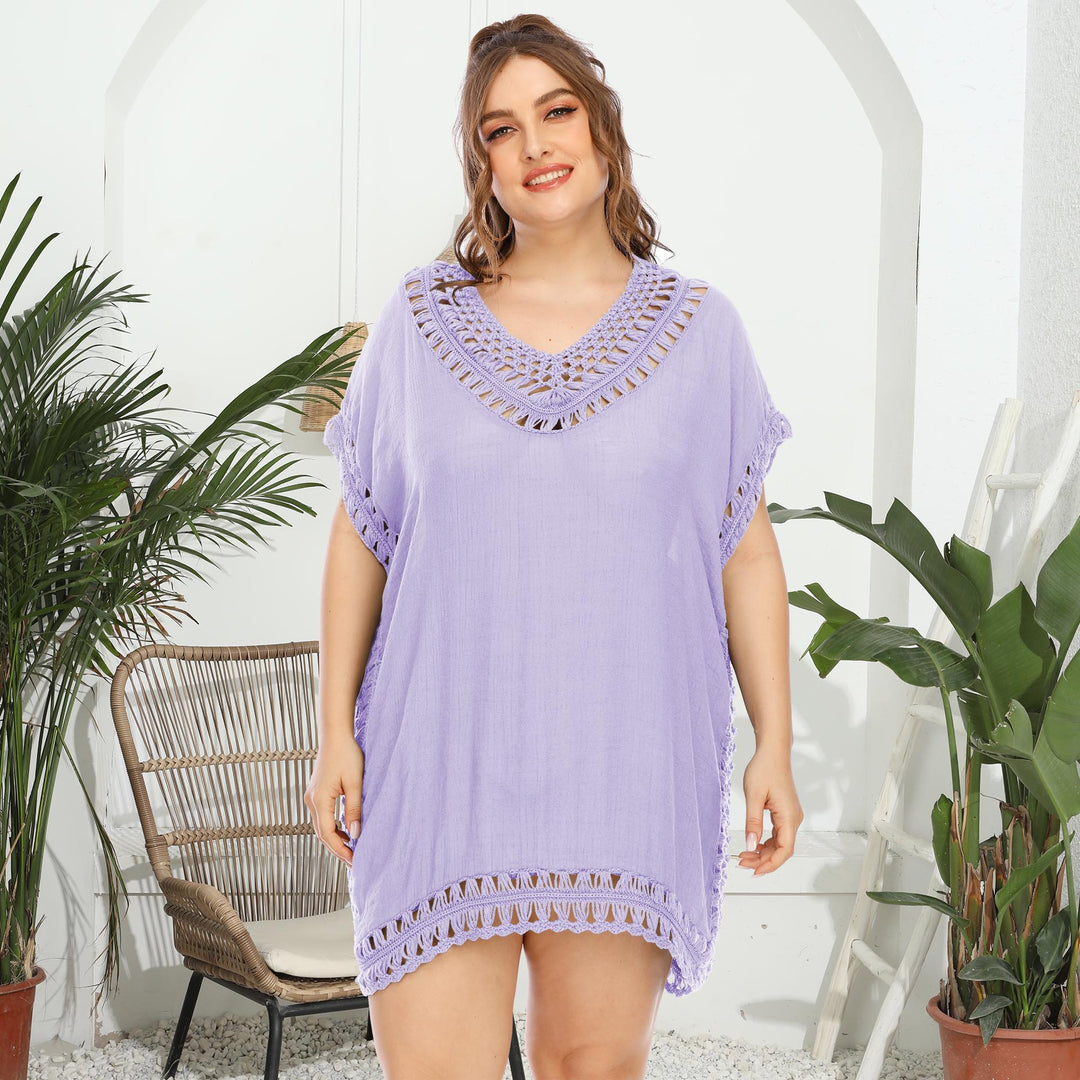 Damen eleganter häkeln Strandüberwurf Echo Archiv