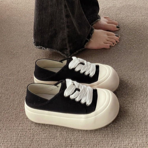 Damen Bequeme Sneaker aus hochwertigem Material mit elastischen Schnürsenkeln Echo Archiv
