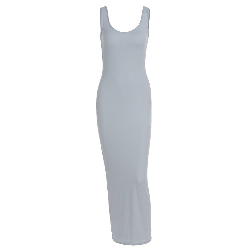 Damen Figurbetontes Maxikleid aus hochwertigem Jerseystoff Echo Archiv
