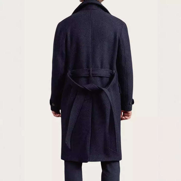 Herren eleganter Wool Peacoat Echoarchiv