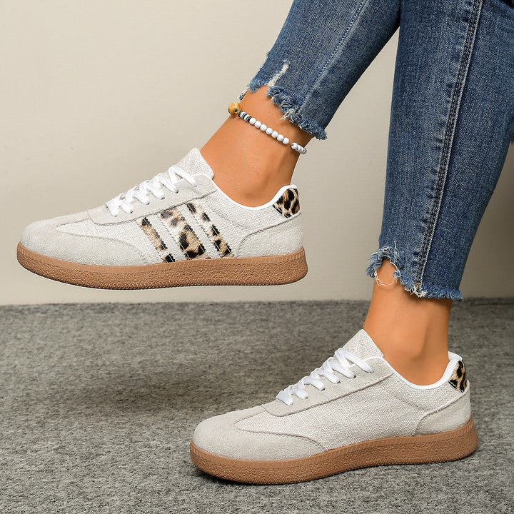 Damen SnEchoarchivkers mit stylischem Leo-Design und bequemer Dämpfung Echoarchiv