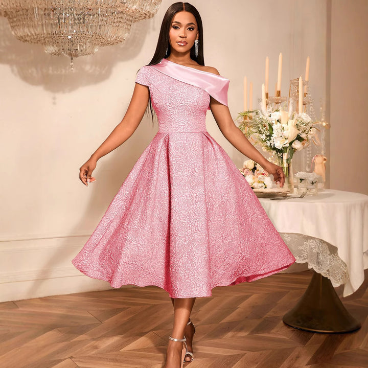Damen elegantes A-Linien Kleid Echo Archiv