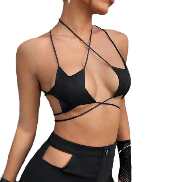 Damen Geflochtenes Bikini-Top mit innovativem Schnitt Echo Archiv