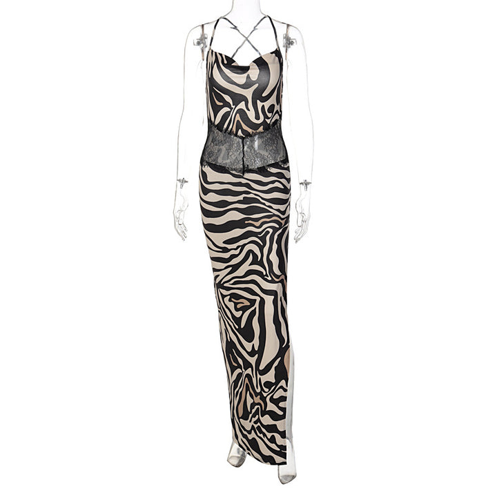 Damen Langärmliges Oberteil mit raffiniertem Animal-Print Echo Archiv