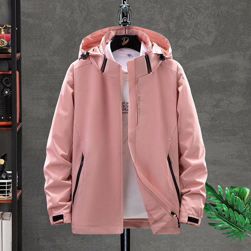 Herren Funktionsjacke mit verstellbarer Kapuze Echo Archiv