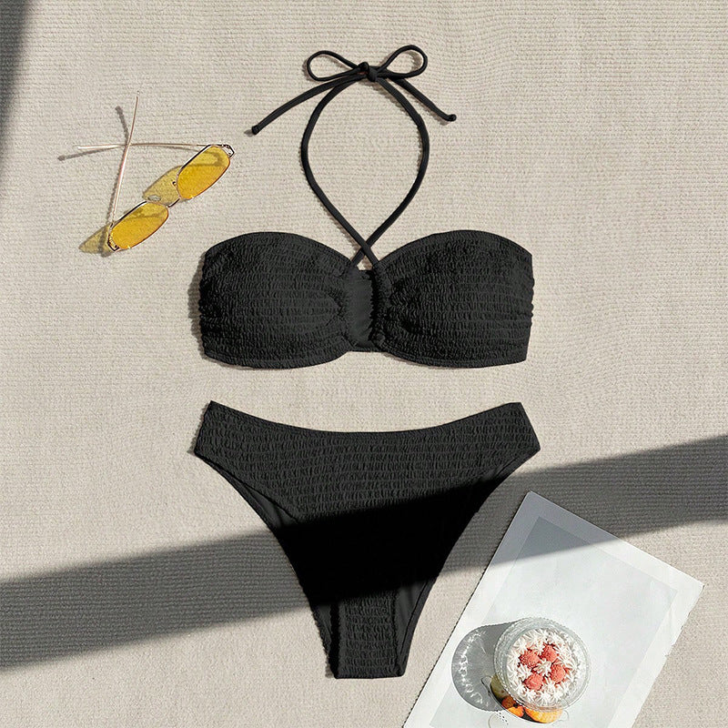 Damen Bikini-Set mit sportlichem Oberteil und verstellbarem Höschen Echo Archiv