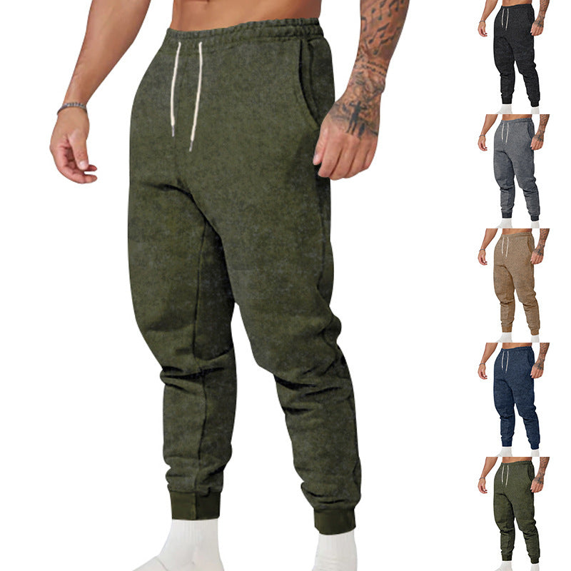 Herren bequeme Sweatpants mit elastischem Bund und sportlichem Style Echoarchiv