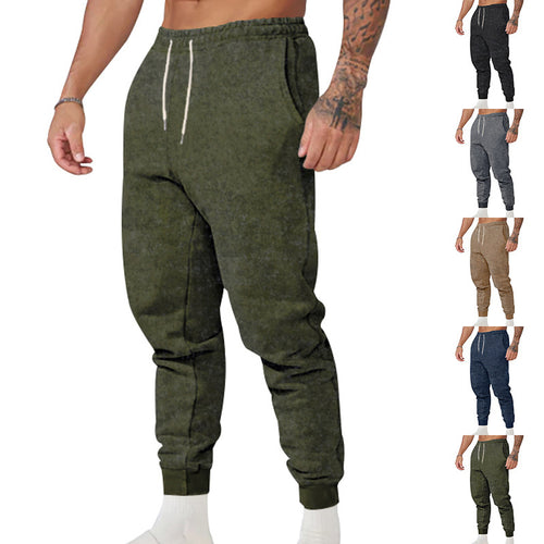Herren bequeme Sweatpants mit elastischem Bund und sportlichem Style Echoarchiv