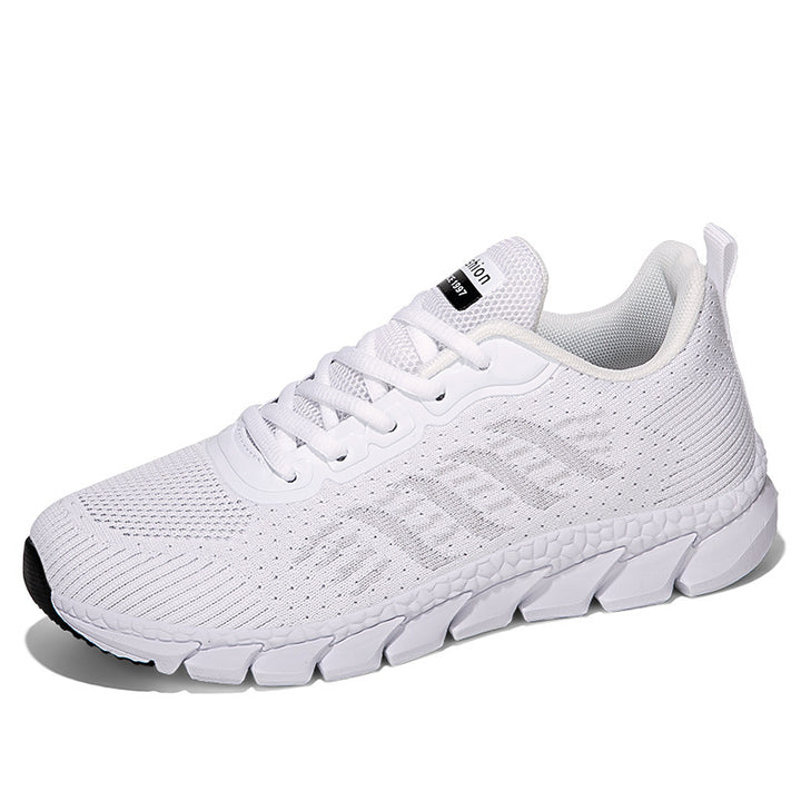 Damen nan nahtlose Strick-Laufschuhe mit viskoelastischem Komfort-Fußbett und segmentierter Flexlaufsohle Echo Archiv