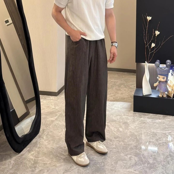 Herren Trendige Weitgeschnittene Denim-Hose Echo Archiv