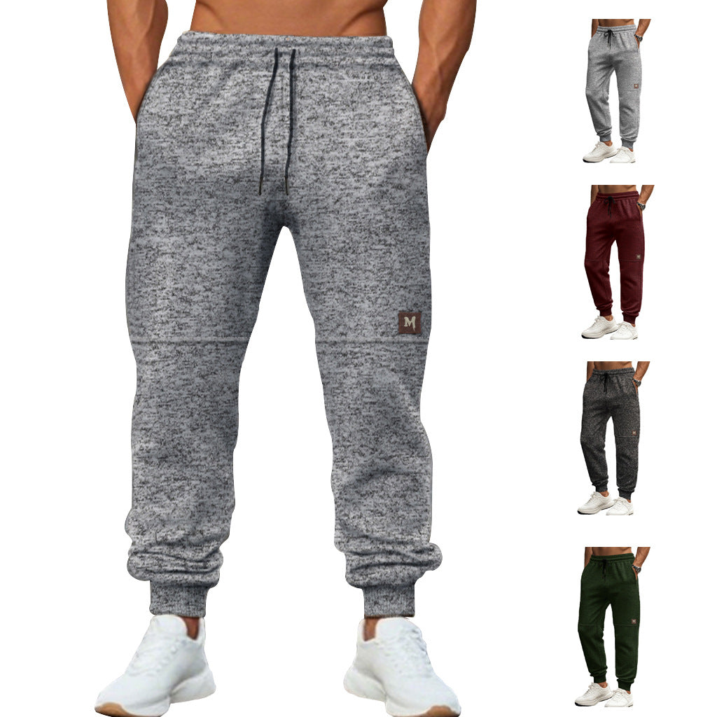 Herren Sportliche Sweatpants mit atmungsaktiver Struktur und elastischem Bund Echoarchiv