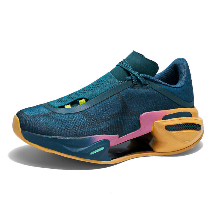 Herren moderne Sneaker mit skulpturierter Plateau-Performancesohle, nahtlosem Strickschaft und integrierter Fersenstütze – Norré