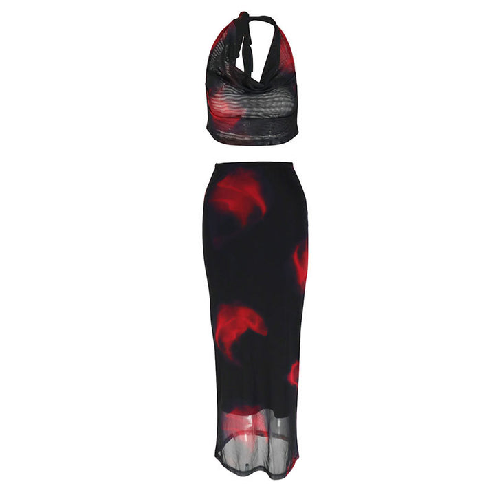 Damen elegantes 2-teiliges Set mit aufregendem Design Echo Archiv