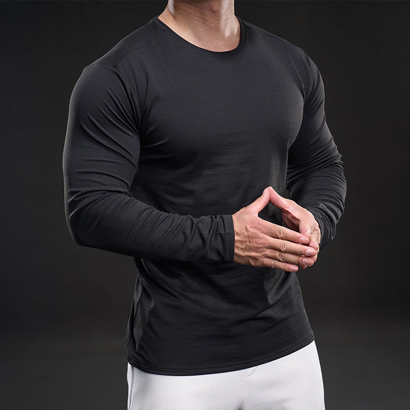Herren sportliches Langarm-Funktionsshirt Echoarchiv 1762673448