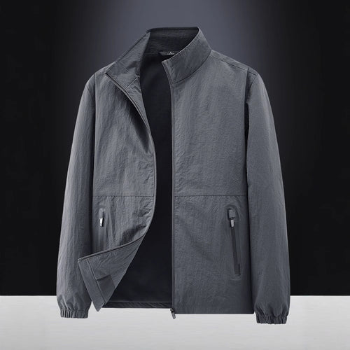 Herren Leichte Outdoorjacke mit hohem Kragen Echo Archiv