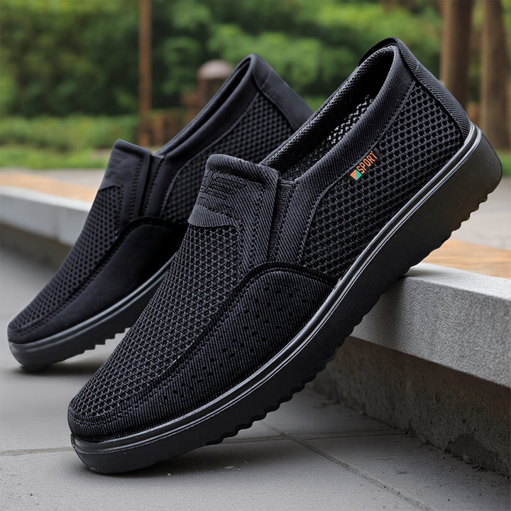Damen Atmungsaktive Slip-On Sneakers mit rutschfester Sohle Echo Archiv