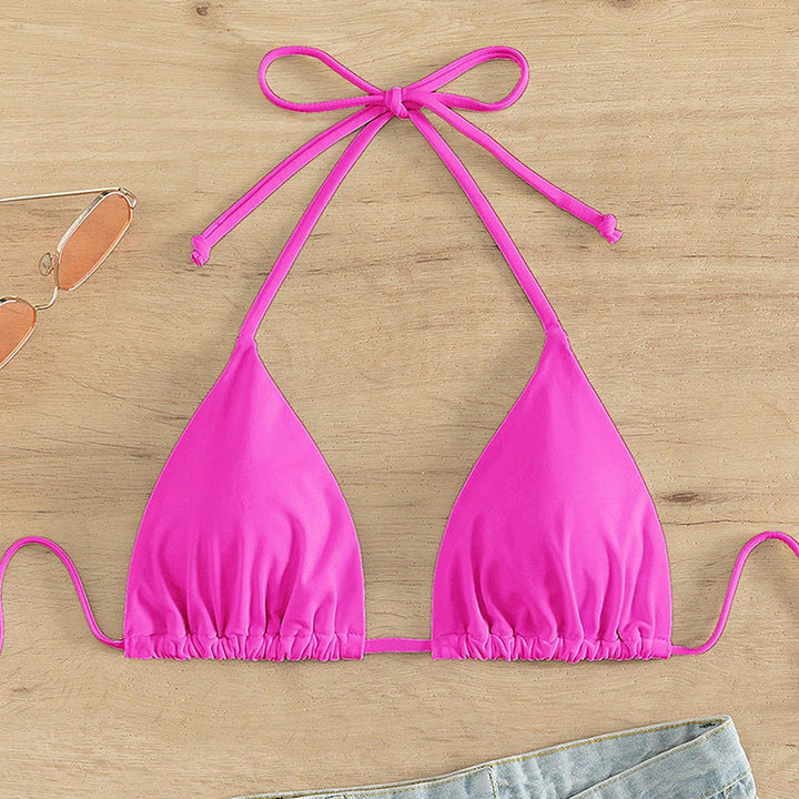Damen Triangel-Bikini mit verstellbaren Trägern und raffiniertem Schnitt Echo Archiv