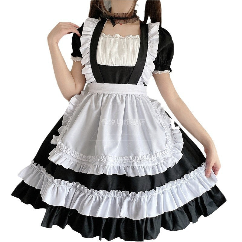 Damen Köstümkleid mit Rüschen und Katzenohren Echo Archiv
