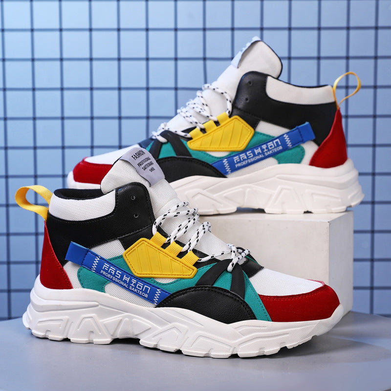 Unisex Knöchelhoher Plateau-Sneaker mit technischer Multi-Lagen-Sohle Echoarchiv