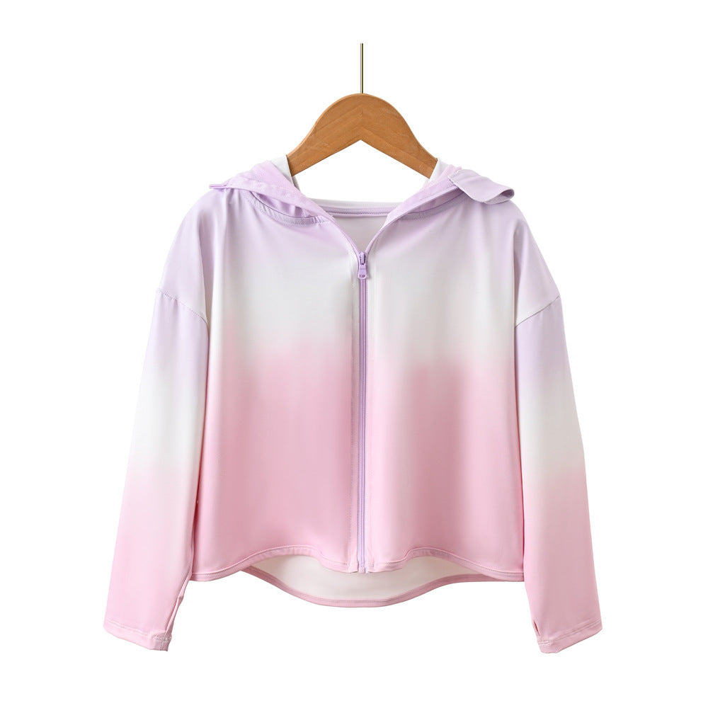 Jungen atmungsaktive Kapuzenjacke mit UV-Schutz Echo Archiv