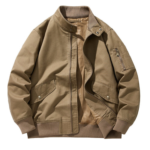 Herren Stilvolle Bomberjacke Echo Archiv
