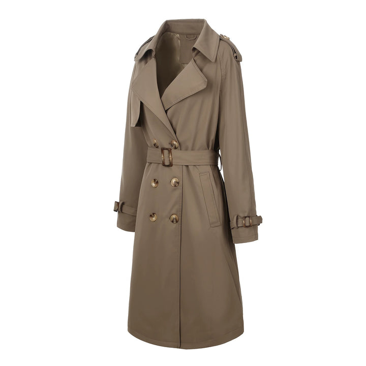 Damen Modischer und eleganter Trenchcoat Echo Archiv
