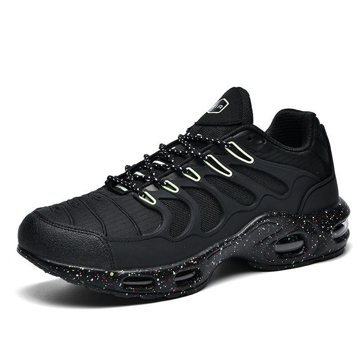 Herren futuristische Dämpfungs-Sneaker mit sichtbarer Luftkammer und strukturiertem Mesh-Overlay Echo Archiv