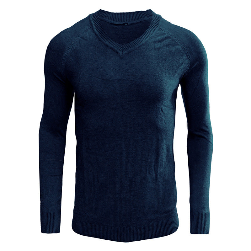 Herren modischer V-Ausschnitt Pullover aus hochwertigem Material Echoarchiv
