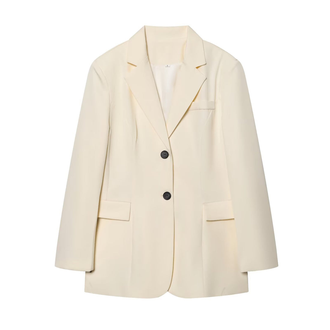 Damen eleganter Longline-Blazer mit taillierten Abnähern und Pattentaschen Echo Archiv
