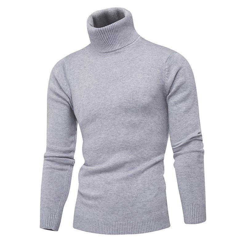Herren Hochwertiger Rollkragenpullover Echoarchiv 1761379400