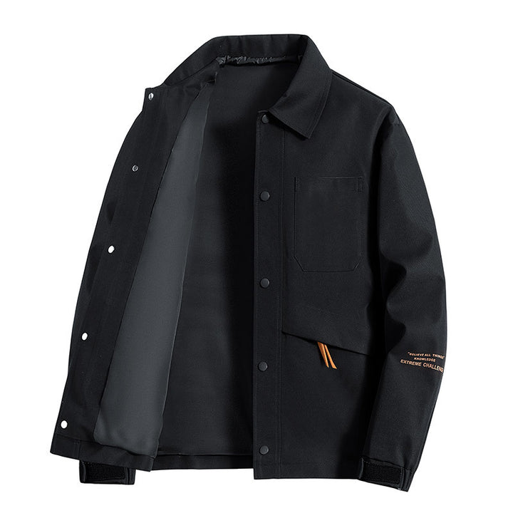 Herren Komfortable Utility-Jacke Echo Archiv