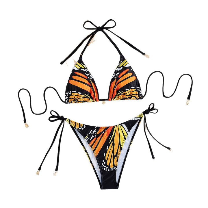Damen Triangel-Bikini mit verstellbaren Trägern Echo Archiv