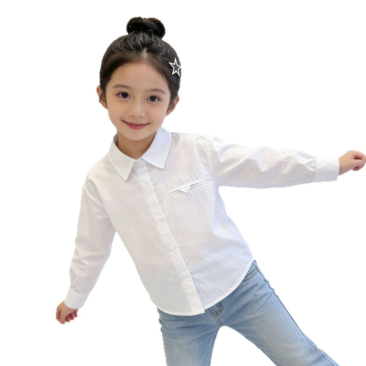 Mädchen elegante Bluse mit klassischem Kragen Echo Archiv