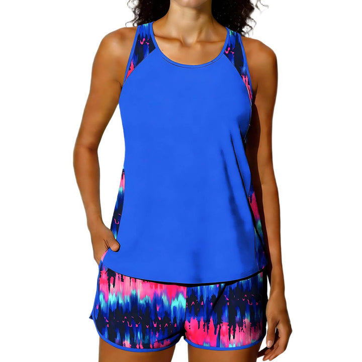 Damen Sportliches Tank-Top mit Shorts Echo Archiv