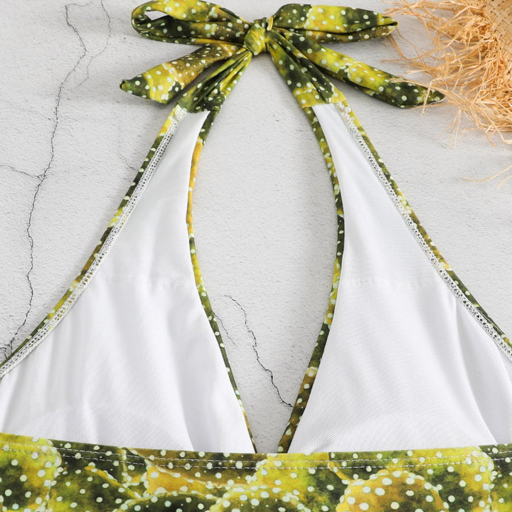 Damen Einteiler Badeanzug mit floralem Kaktusdesign Echo Archiv