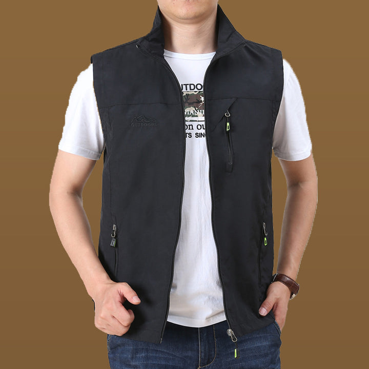 Herren Multifunktionale Outdoor-Weste Echo Archiv