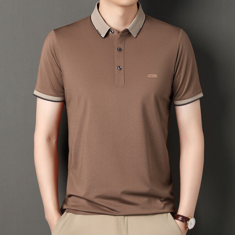 Herren sportliches Polo-Shirt mit modischem Kragen Echoarchiv