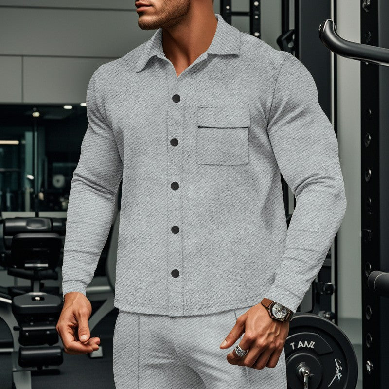 Herren lässige Sportjacke Echoarchiv