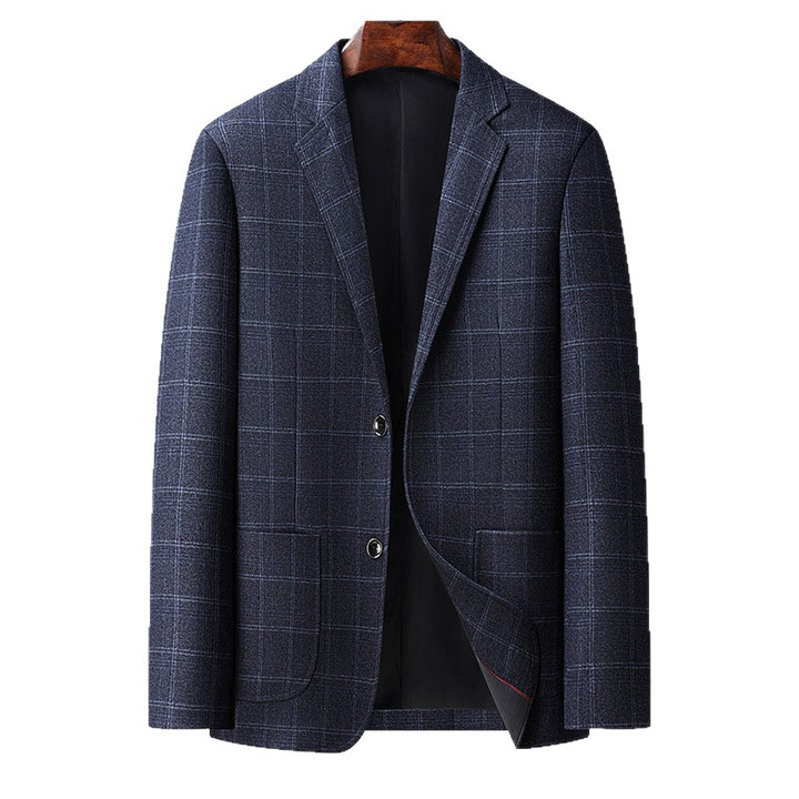 Herren Kariertes Sakko im Casual-Blazer-Stil mit dezenter Struktur Echo Archiv