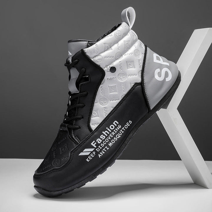 Damen sportliche High-Top Sneakers mit schützendem Design und rutschfester Sohle Echo Archiv