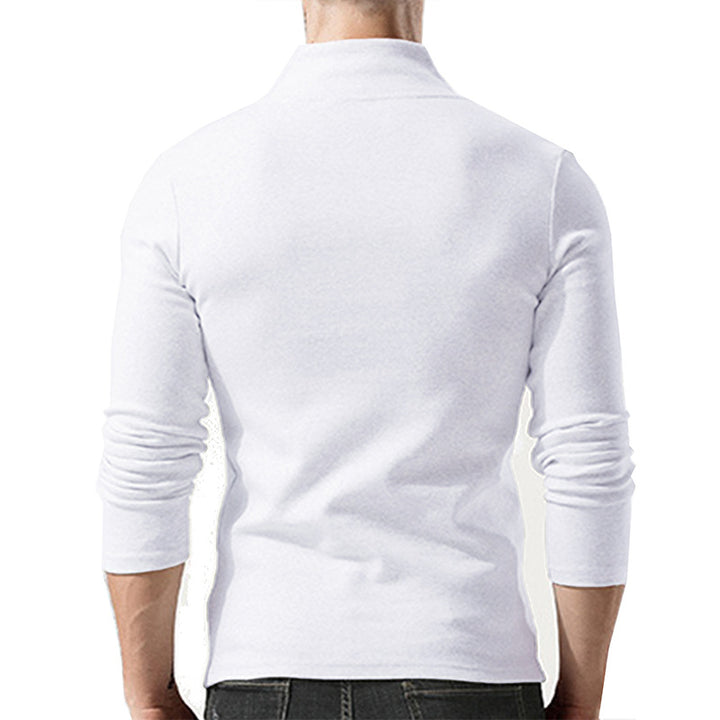 Herren Pullover mit modischem Stehkragen Echoarchiv