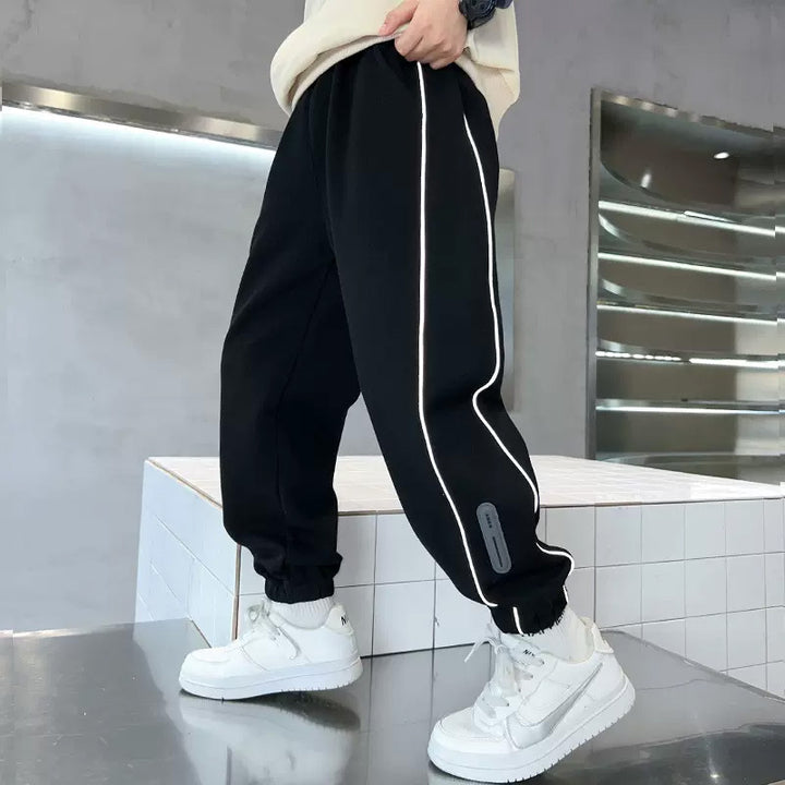 Herren Sportliche Fleece-Hose Echo Archiv