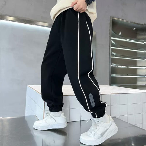 Herren Sportliche Fleece-Hose Echo Archiv