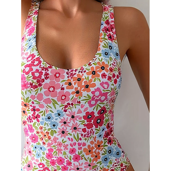 Damen Blumenmuster Badeanzug Echo Archiv