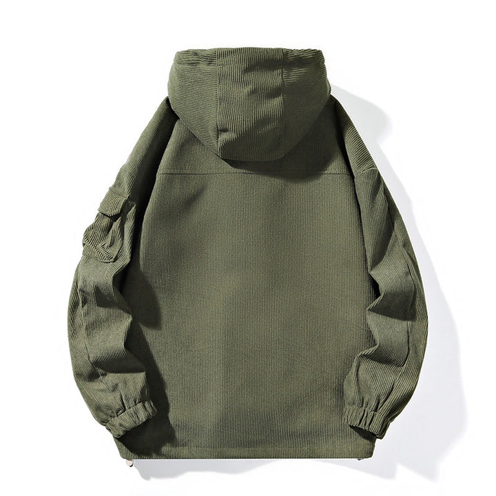 Herren Modische Outdoorjacke mit Kapuze Echo Archiv