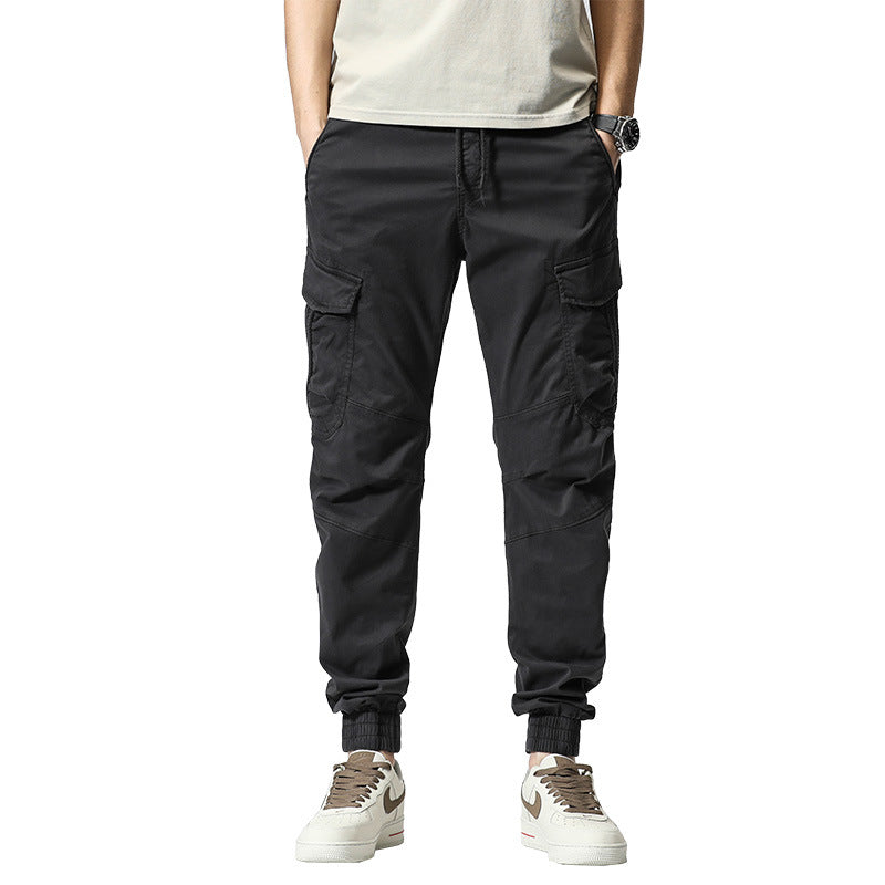 Herren Cargo-Joggerhose mit ergonomischen Kniepasse, elastischem Tunnelzugbund und großvolumigen Klappentaschen Echo Archiv