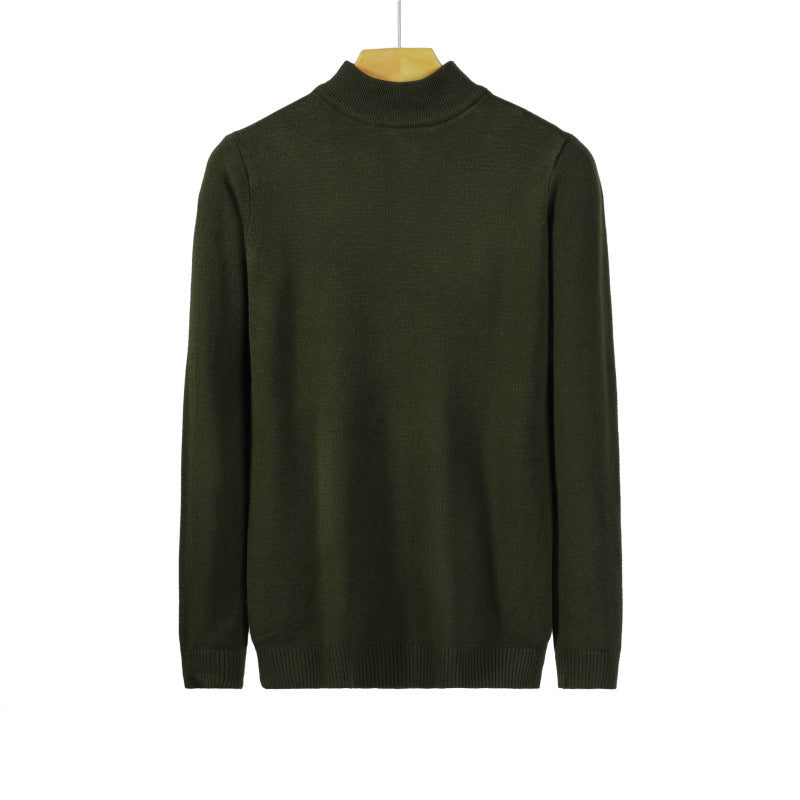 Damen Feiner Langarm-Feinstrickpullover mit schmalem Stehkragen und gerippten Bündchen Echoarchiv