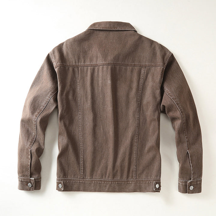 Herren Jeansjacke mit klassischem Schnitt und leichtem Vintage-Wash Echoarchiv